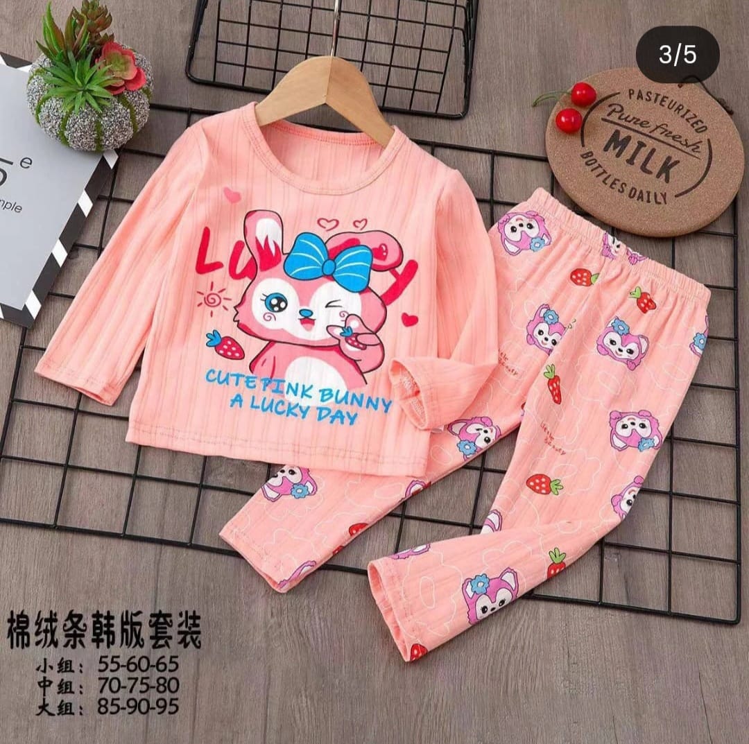 Pyjama  cute pink bunny