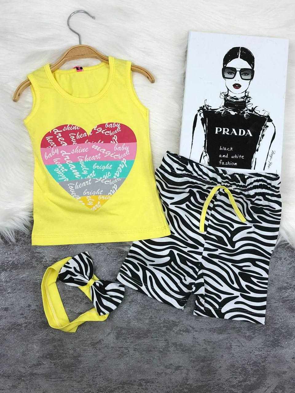 Ensemble 3 pcs summer heart 3