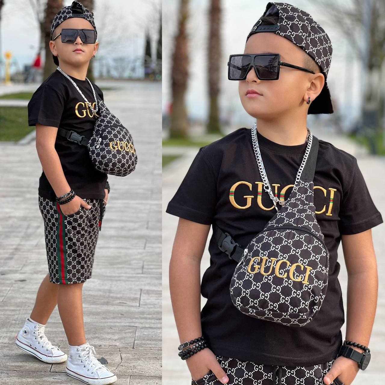 Ensemble Gucci 4 pcs Noir Text