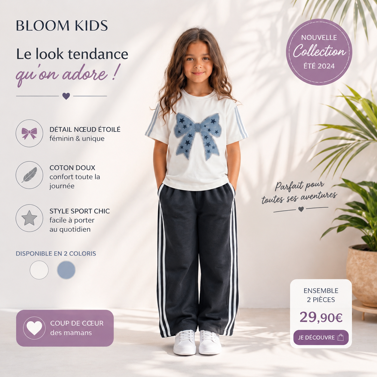Ensemble papillon