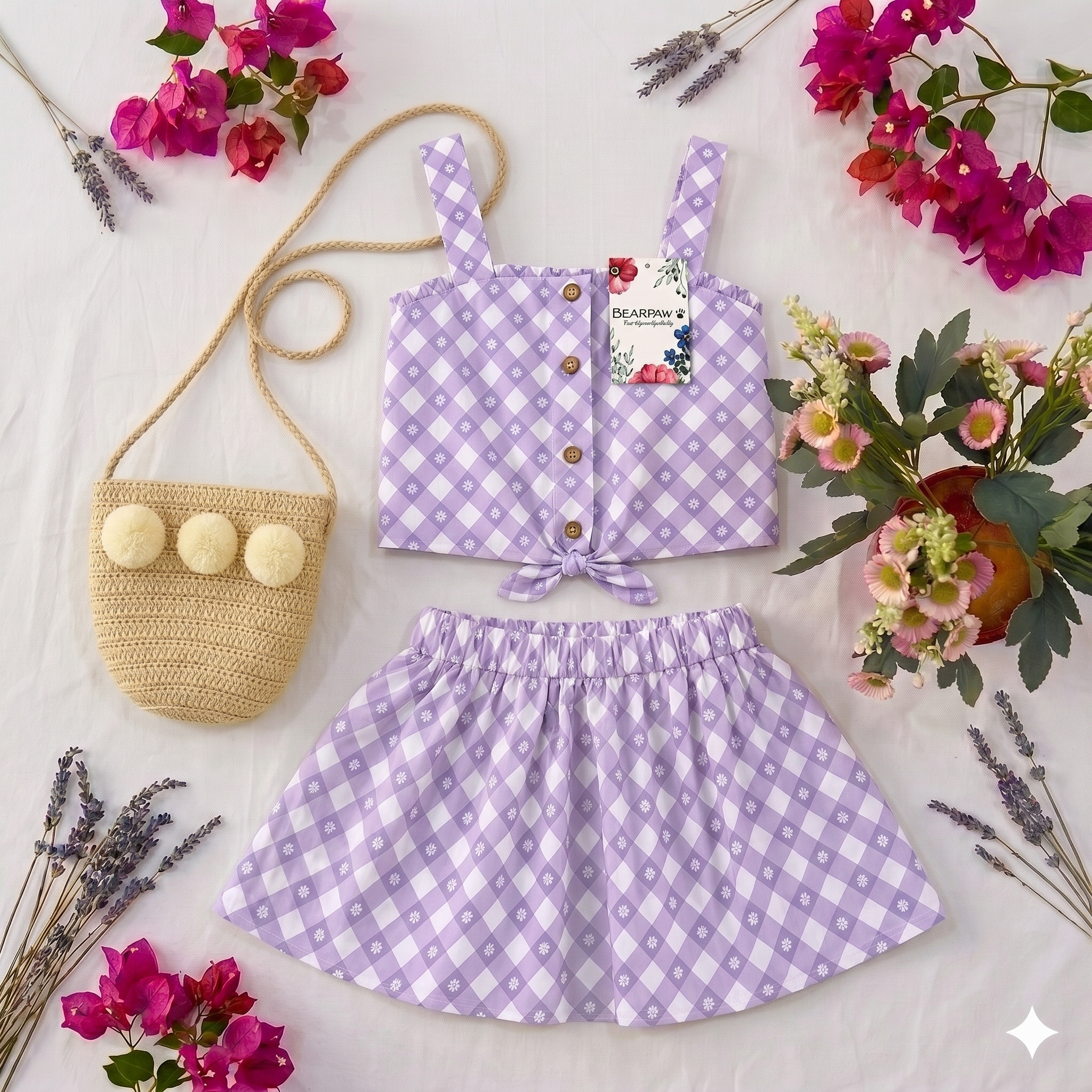 Ensemble Purpel 3 pcs avec sac