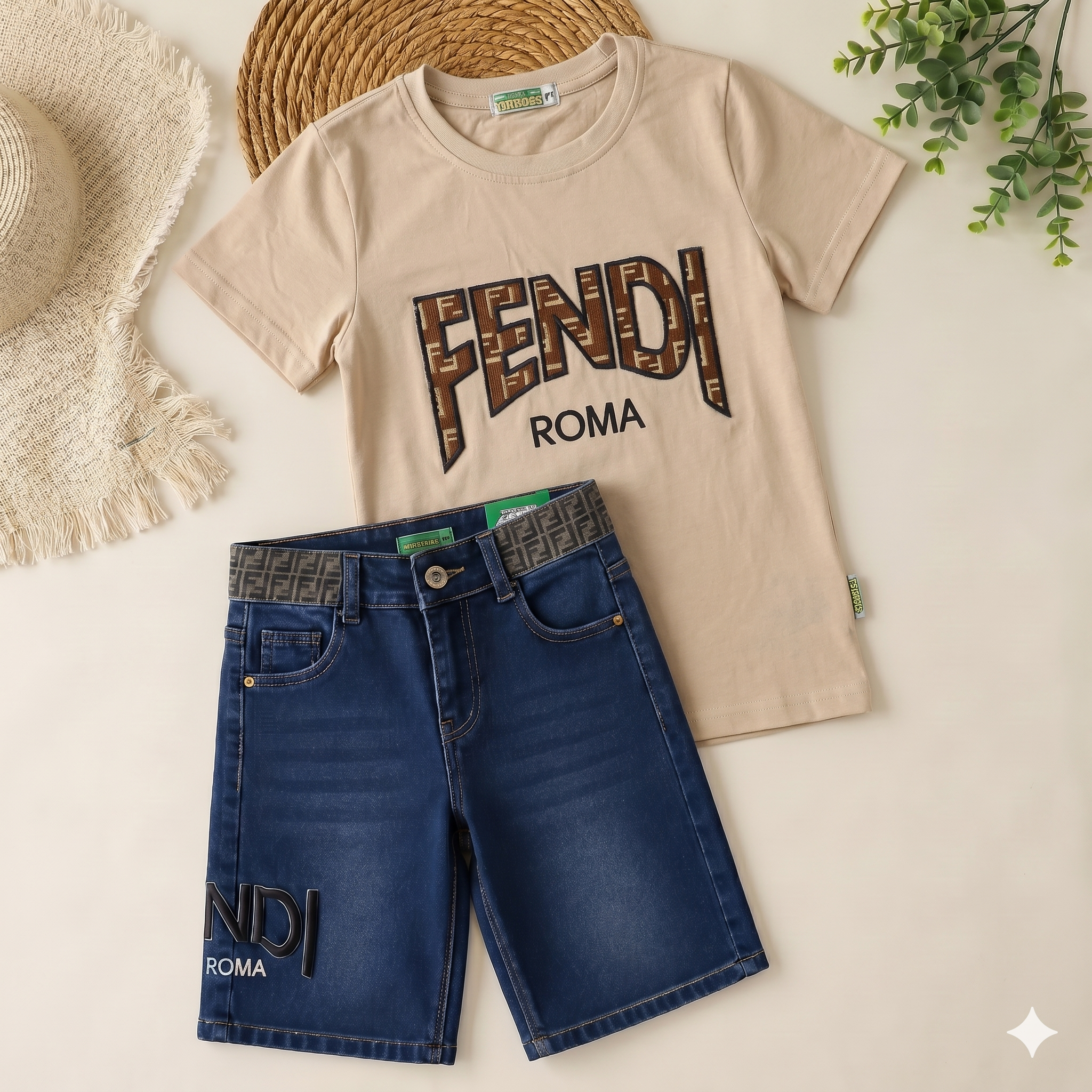 Ensemble Fendi Beige