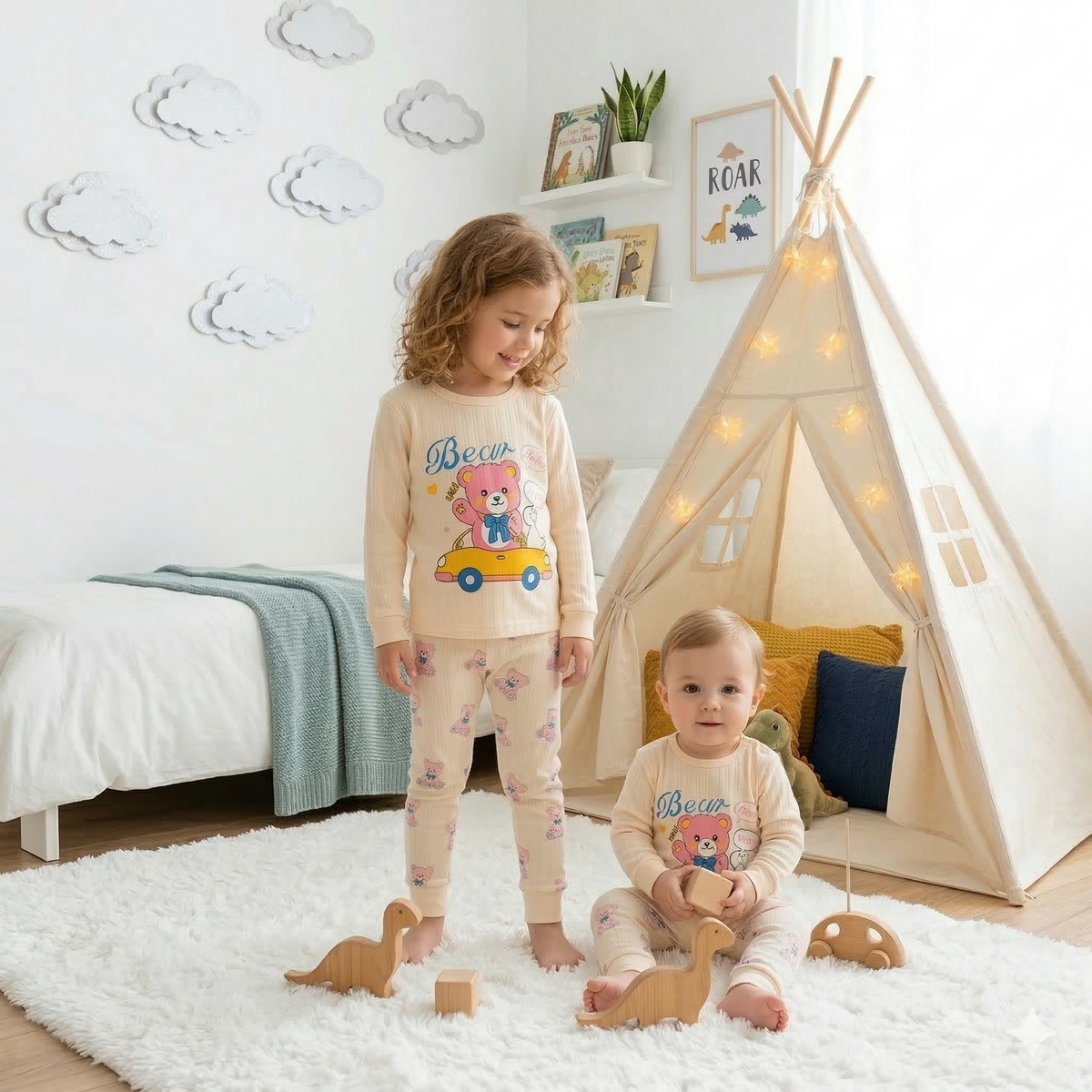 Pyjama  Bear teddy