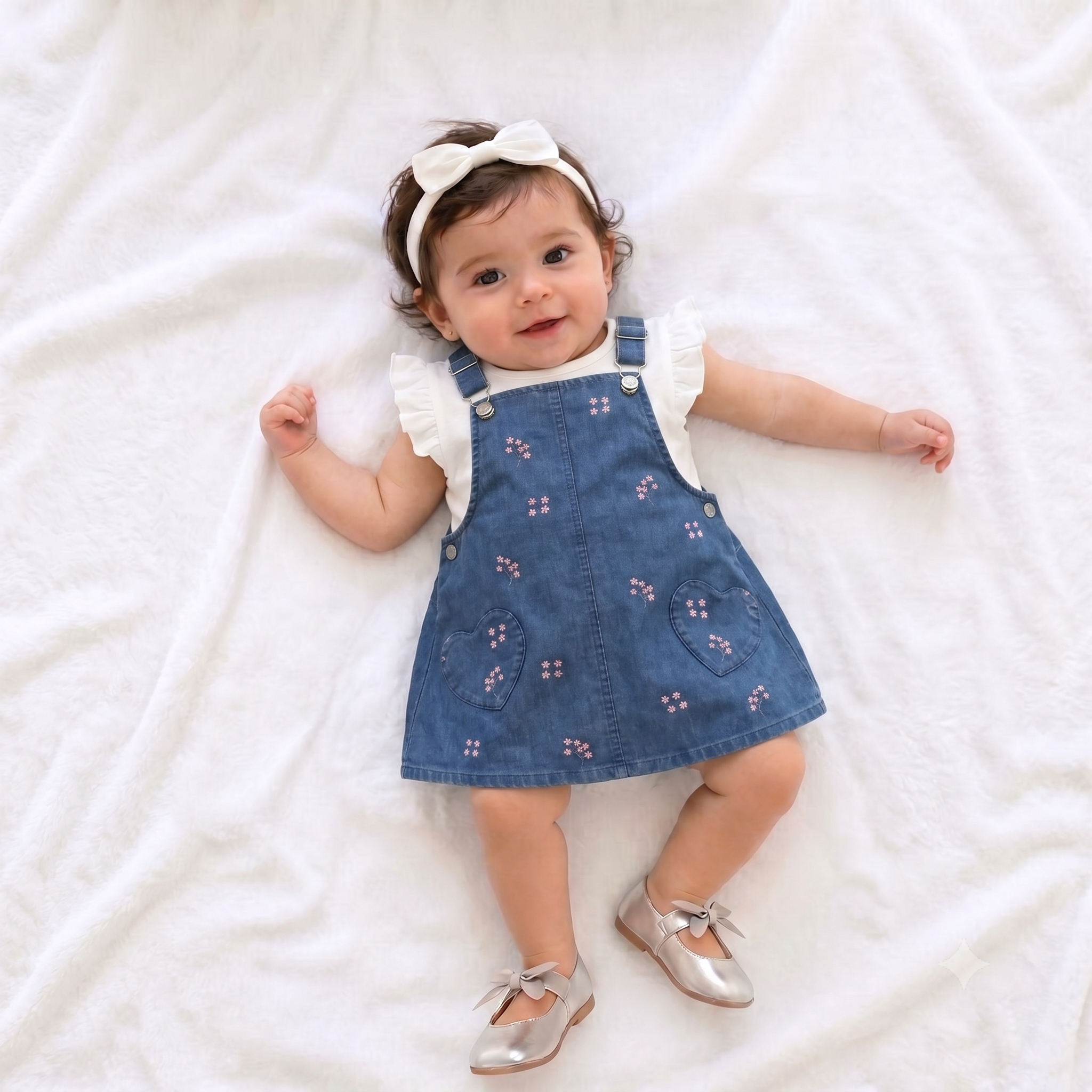 Salopette Djean denim 2pcs