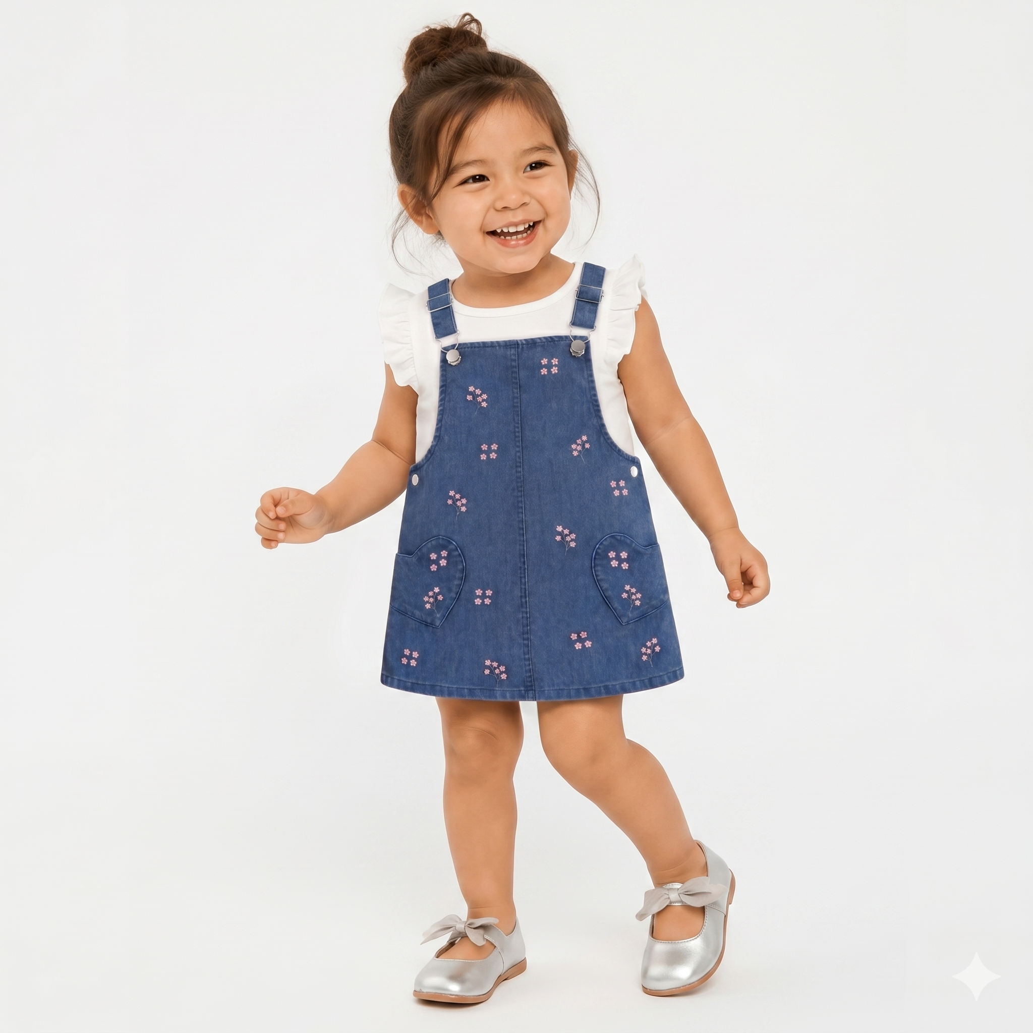 Salopette Djean denim 2pcs