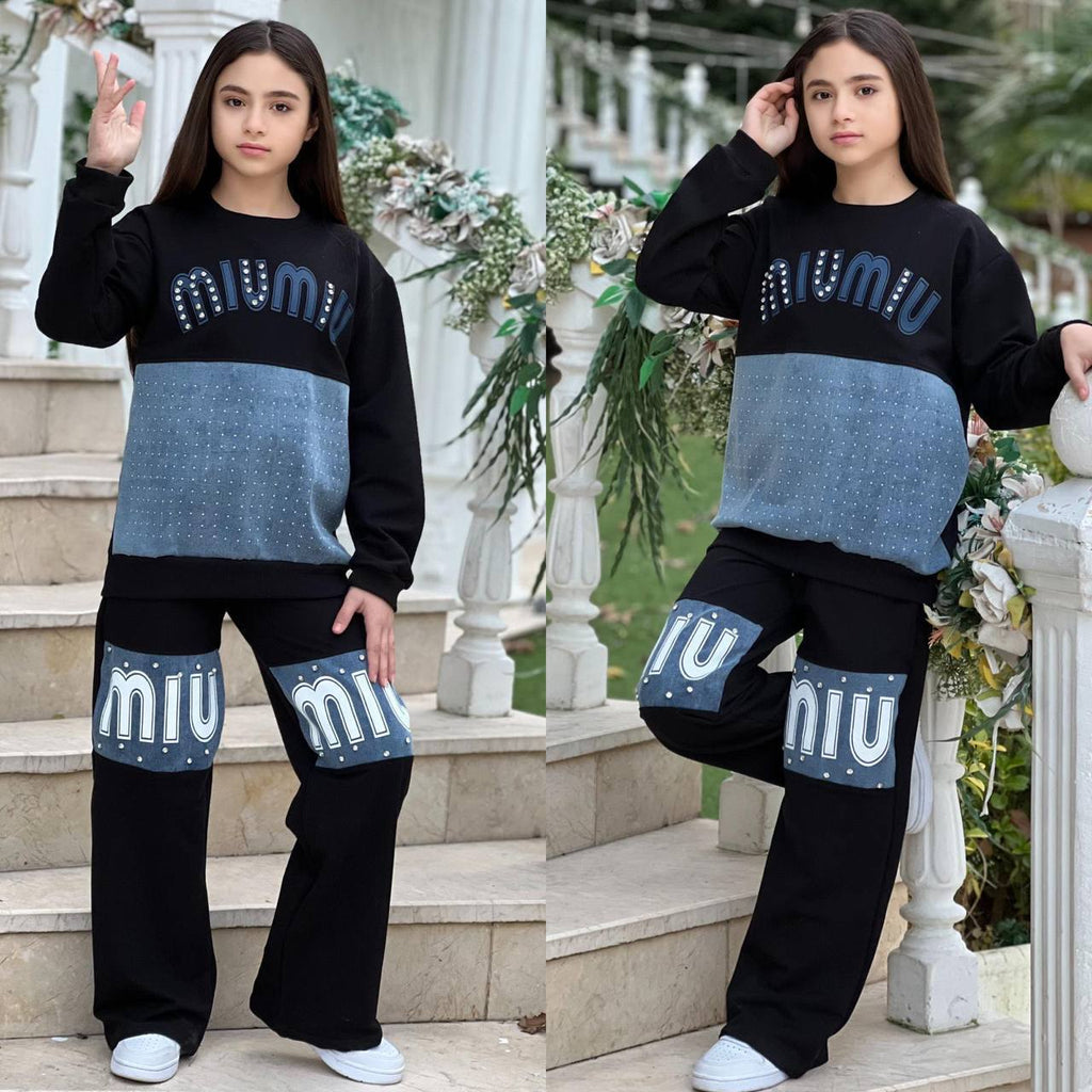 Ensemble MIU MIU avec des strass 2