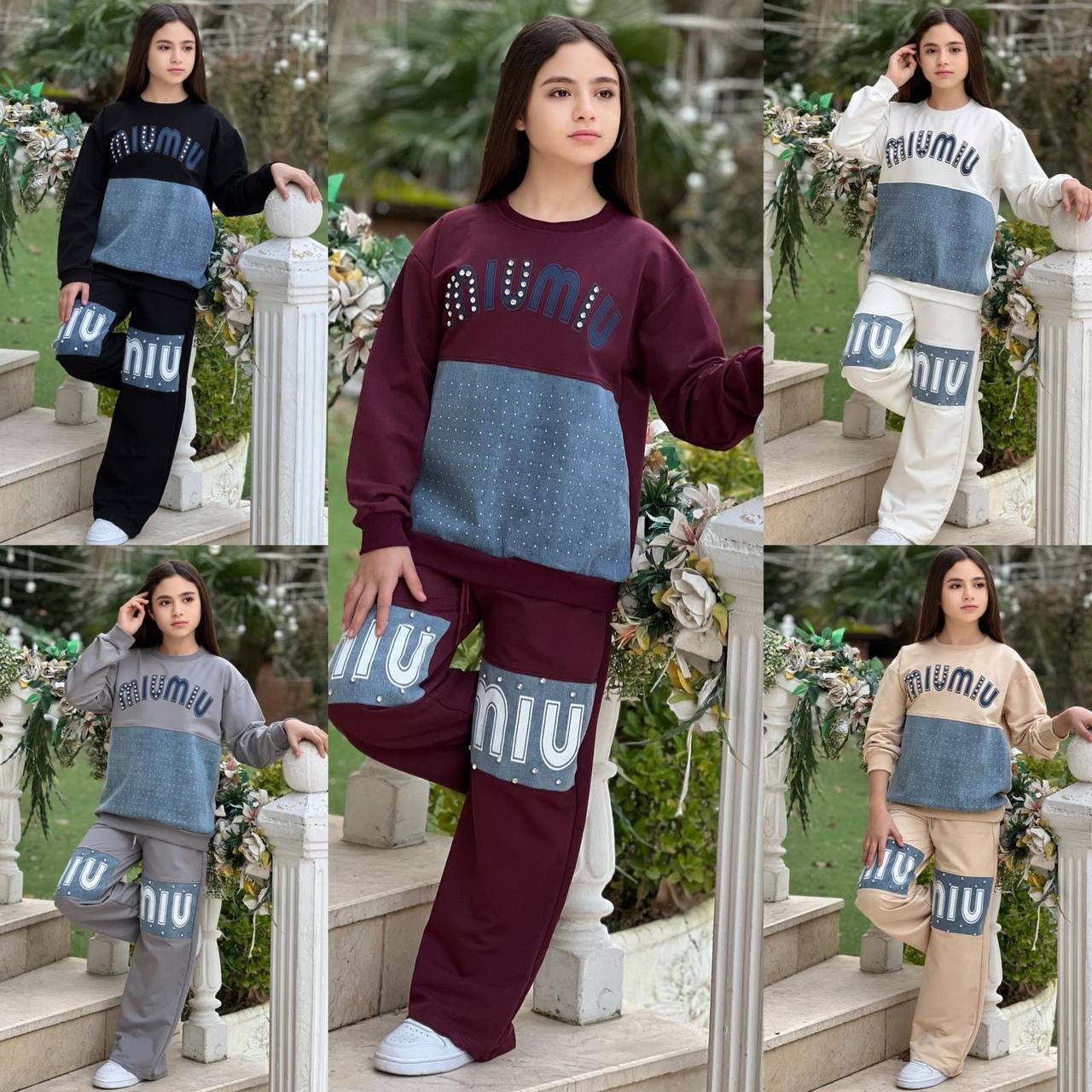 Ensemble MIU MIU avec des strass 2