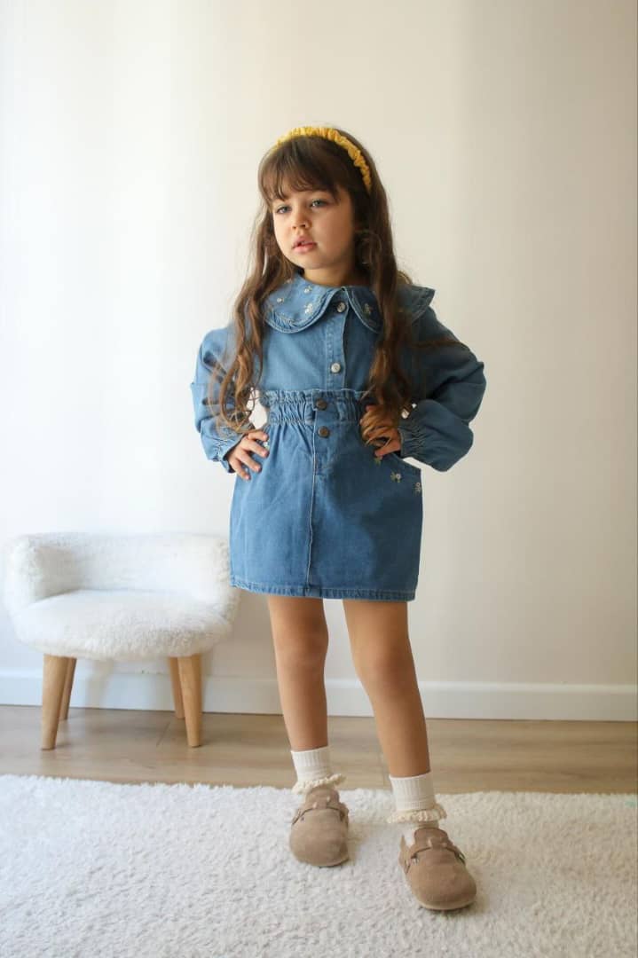 Ensemble Denim flower