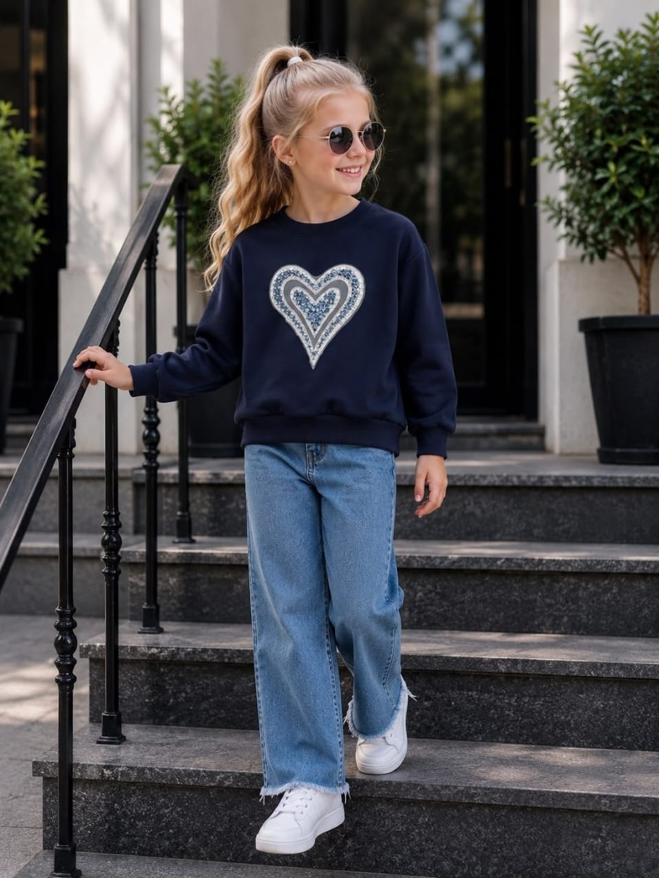 Ensemble Soliday bleu