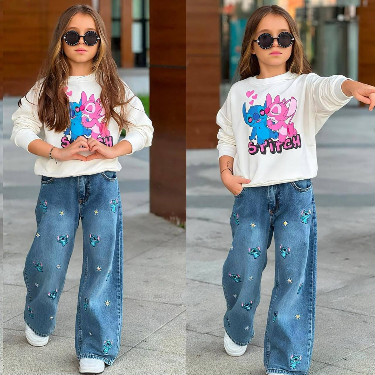 Ensemble stitch jean