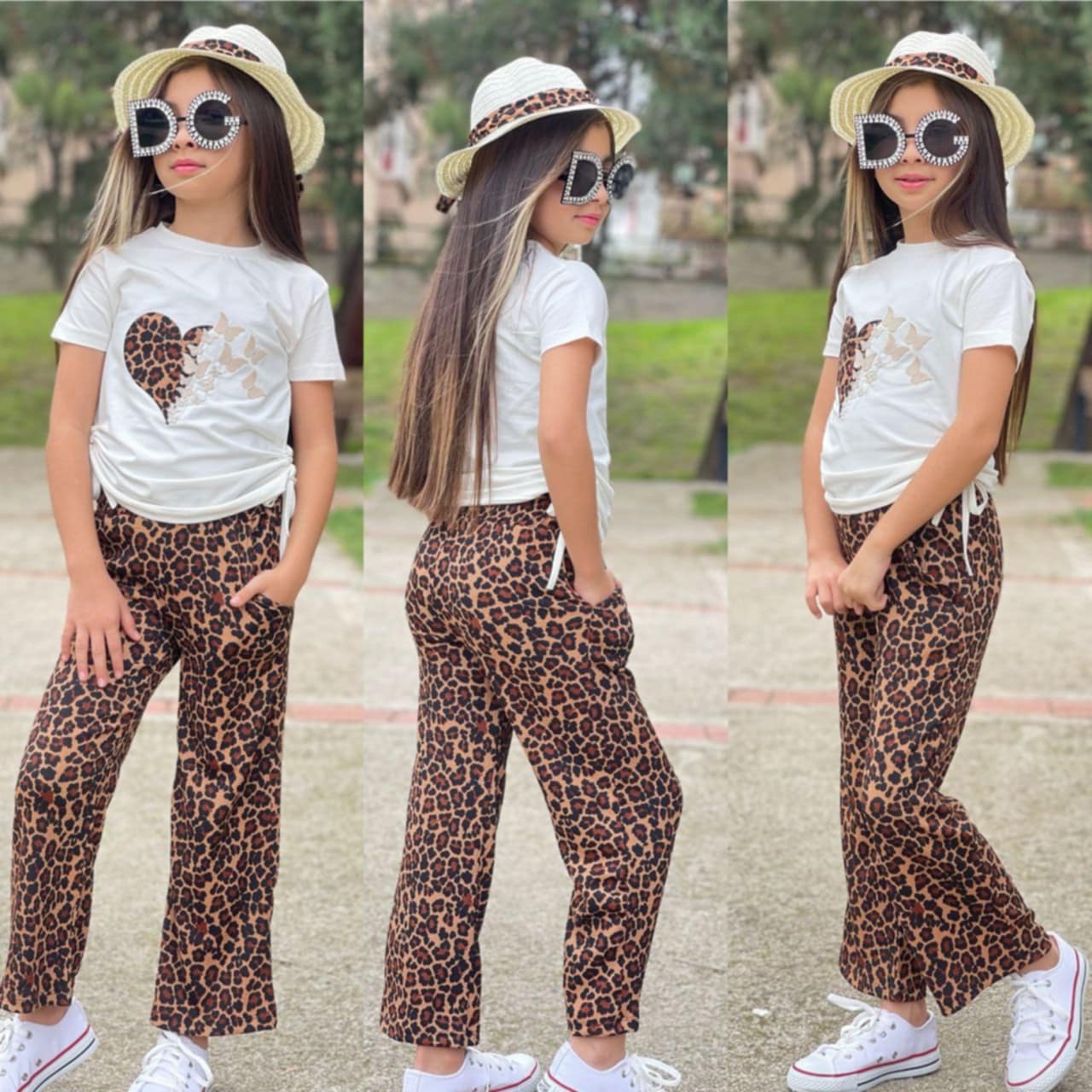 Ensemble Jana pantalon marron